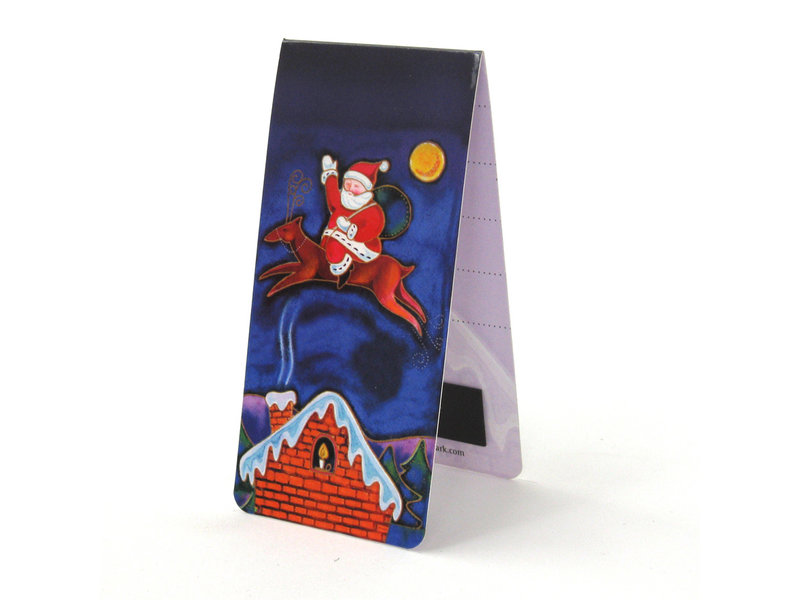 Magnetic Bookmark, Santa Claus , Illustration