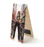 Magnetic Bookmark, Girl holding books