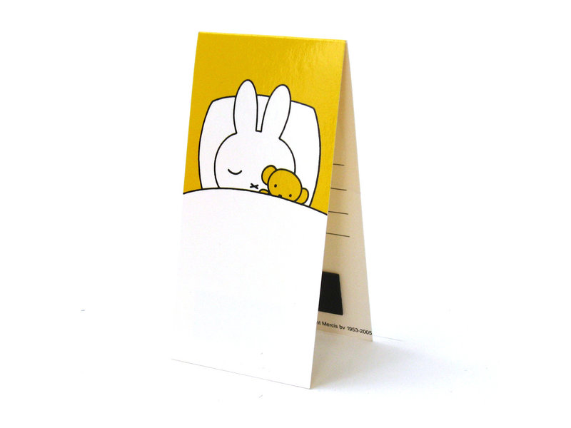 Marcador magnético, Miffy está durmiendo