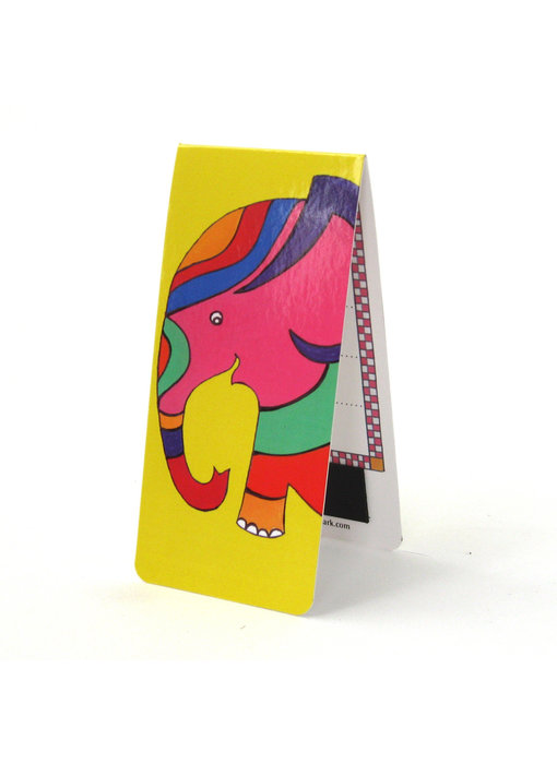 Magnetic Bookmark, Elephant, illustration