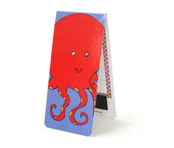 Magnetic Bookmark, Octopus, illustration