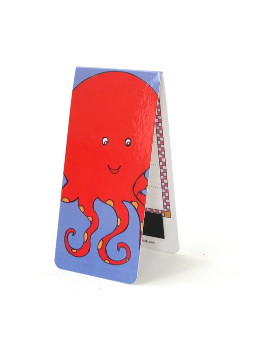 Magnetic Bookmark, Octopus, illustration