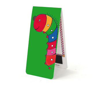 Magnetic Bookmark, Caterpillar, illustration