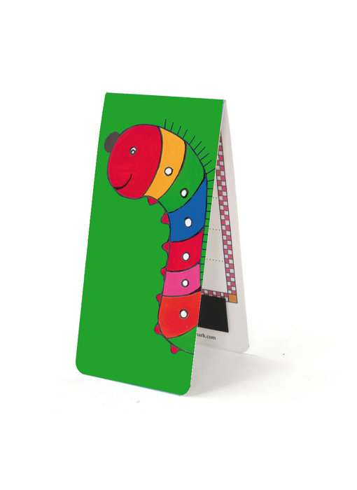 Magnetic Bookmark, Caterpillar, illustration