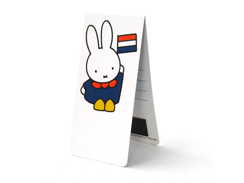 Magnetic Bookmark, Miffy in Holland