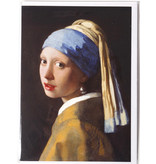 Double card with envelope, Girl with a Pearl Earring, Vermeer