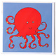 Card, Octopus, H.Simon, illustration aria