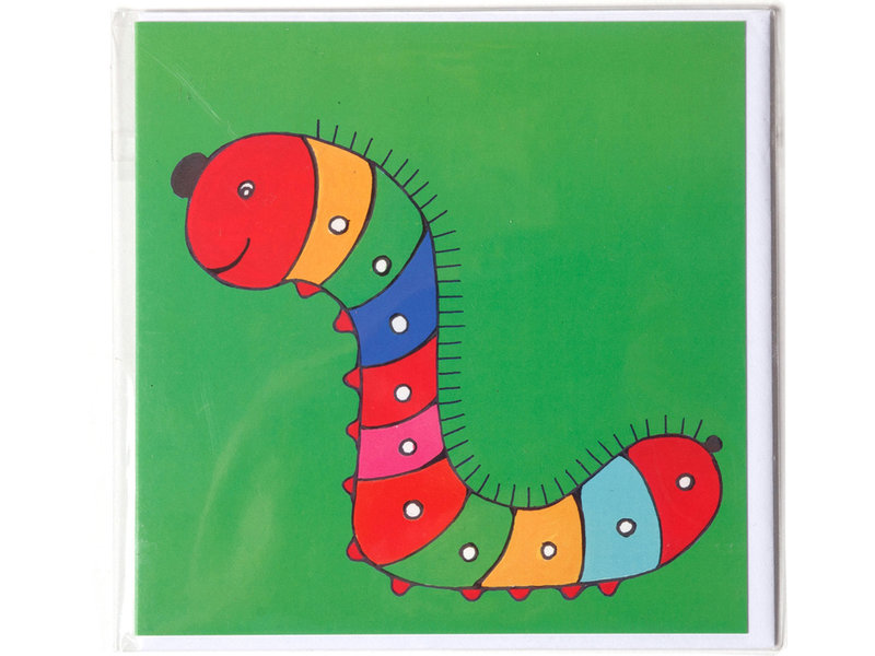 Doble tarjeta, Caterpillar, H. Simon, Ilustración aria