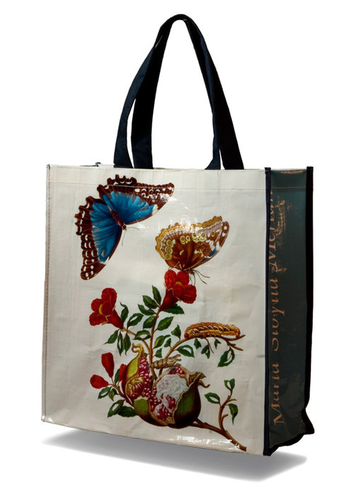 Shopper bag, Butterfly, M.S. Merian (Teylers)