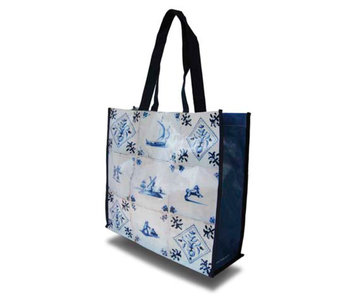 Shopper, Delfts blauwe tegels