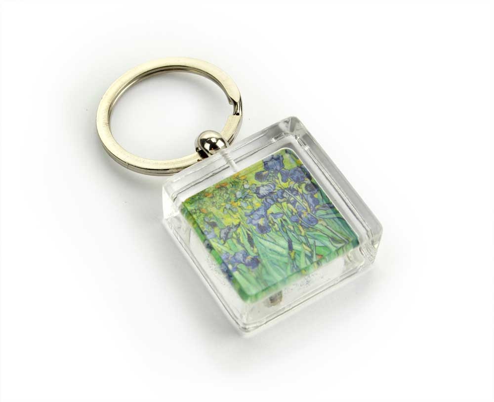 Getty Van Gogh Irises Keychain Wallet