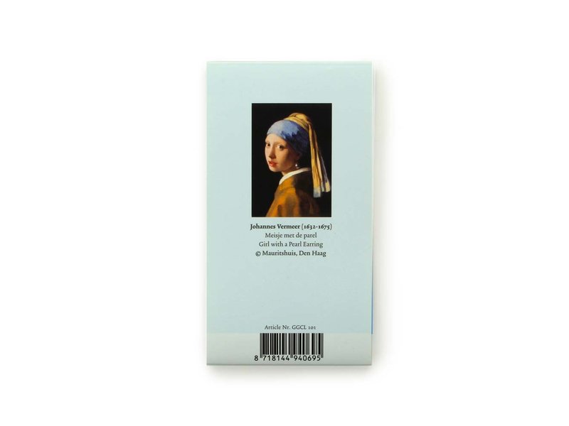 A7 Flip booklet, Girl with a Pearl Earring, Vermeer