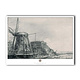 Poster ,50 x 70 , De molen, Rembrandt