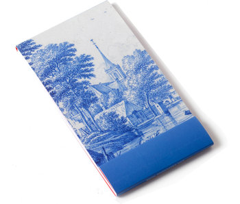 Notelet, Paisaje, Delft Blue, Frytom