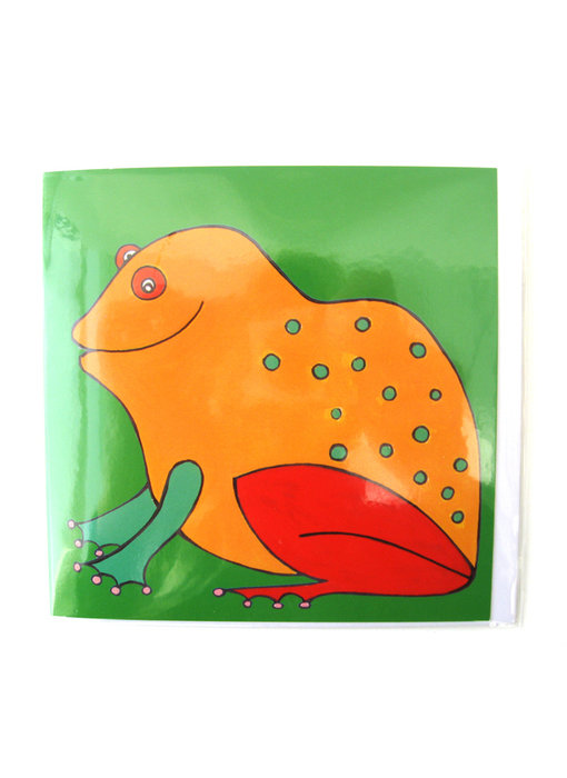 Card, Frog,H. Simon, illustration arie