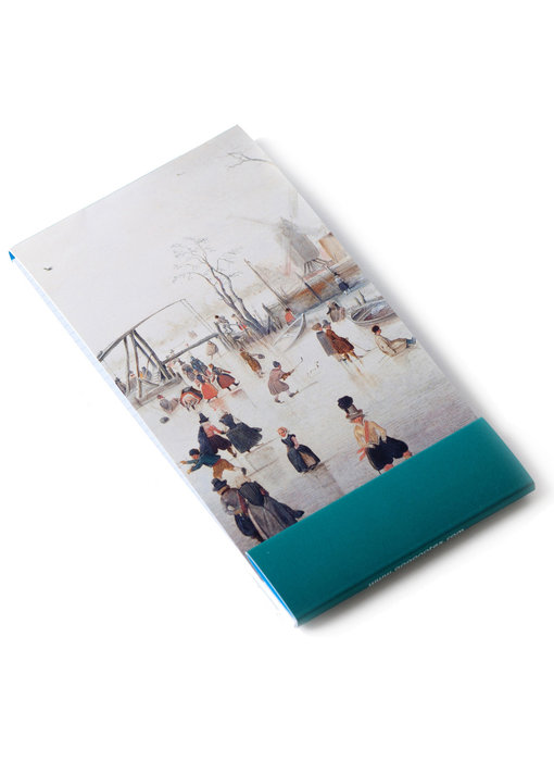 Notelet, Winterlandschaft, Avercamp