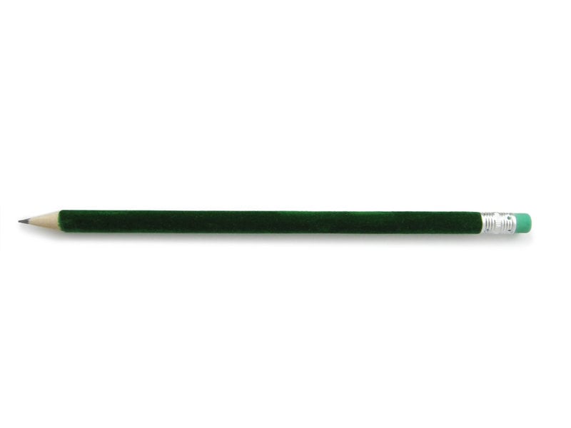 Crayon velours, Vert foncé