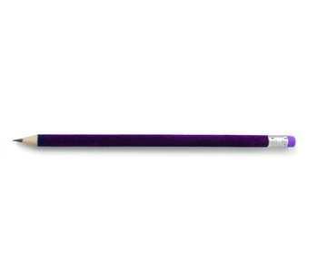Bleistift mit samtige Oberfläche, Violett