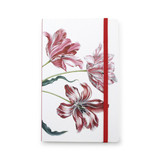 Cuaderno de tapa blanda, tres tulipanes, Merian