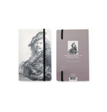 Softcover Notebook, Self Portrait, Leaning on a stone sill, Rembrandt