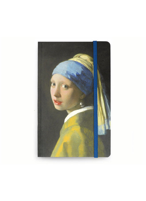 Softcover-Notizbuch A6 , Mädchen mit einem Perlenohrring, Vermeer