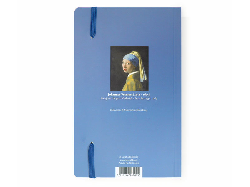 Softcover Notebook A6  , Girl with a Pearl  Earring, Vermeer