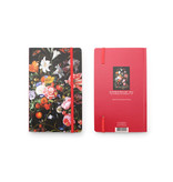 Softcover Notebook, Vase with Flowers, De Heem