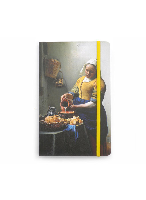Softcover notitieboekje , A6  Het melkmeisje , Vermeer