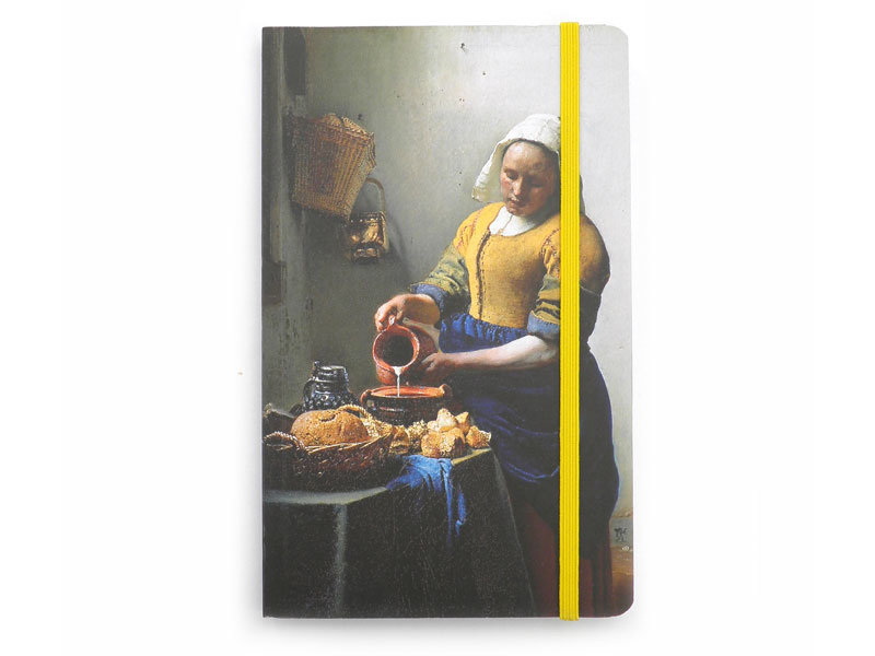 Cuaderno de tapa blanda, La lechera , Vermeer