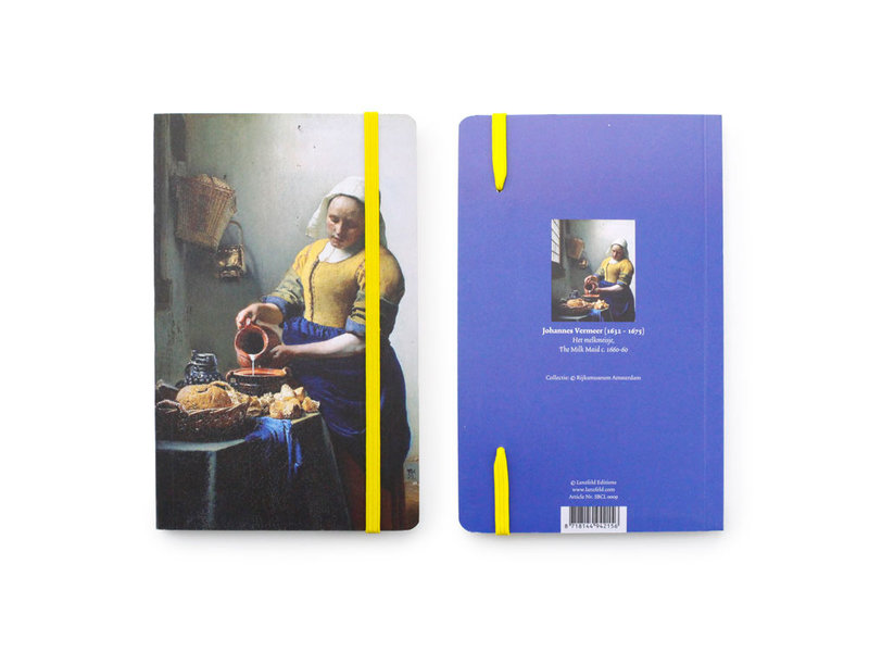 Cuaderno de tapa blanda, La lechera , Vermeer