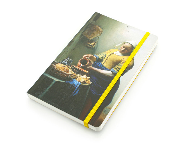 Carnet à couverture souple, La laitière, Vermeer