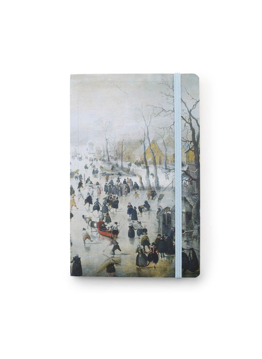 Softcover Notebook A6, Winter Landscape, Avercamp