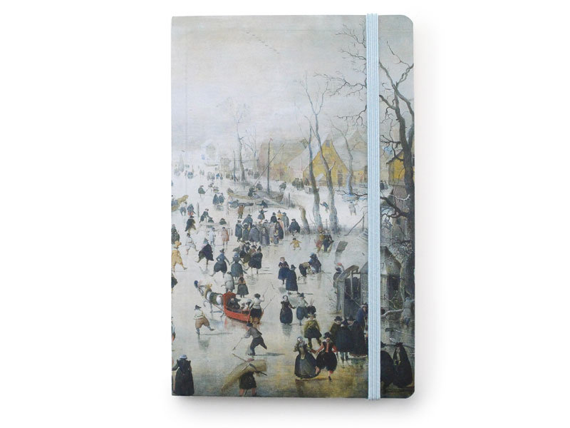 Softcover Notebook, Winter Landscape, Avercamp