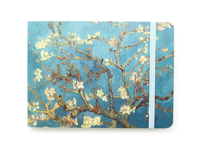 Cuaderno de dibujo, flor de almendro, Van Gogh