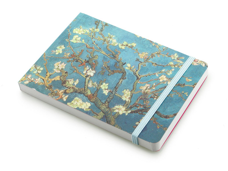 Cuaderno de dibujo, flor de almendro, Van Gogh