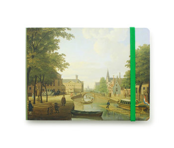 Cuaderno de bocetos, Vista del Houtmarkt en Amsterdam, Keun