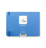 Carnet de croquis, tuiles bleues de Delft