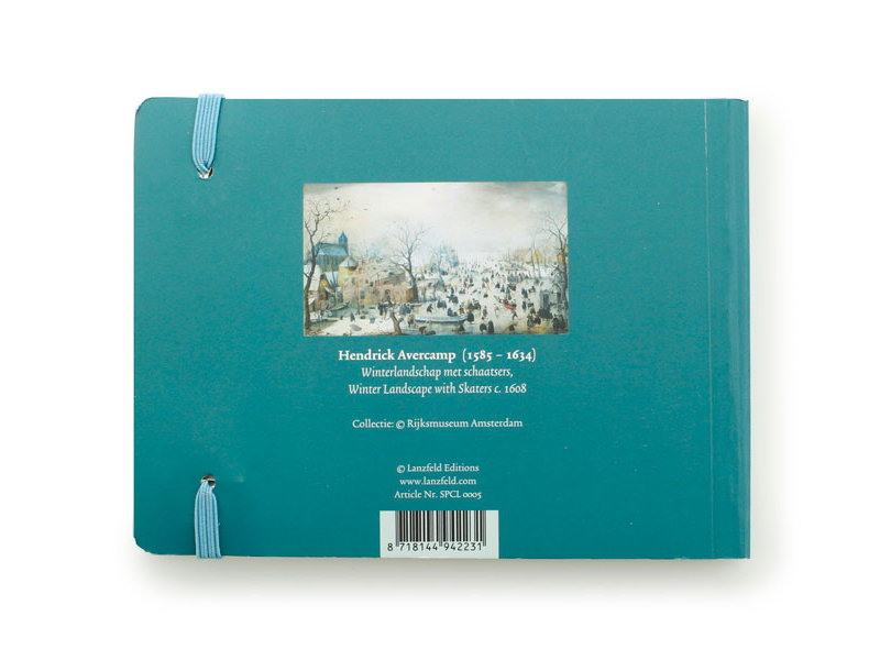 Cuaderno de bocetos, Paisaje de invierno, Avercamp