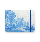 SketchPad, Dutch Riverside Scene Delft Blue, Frytom