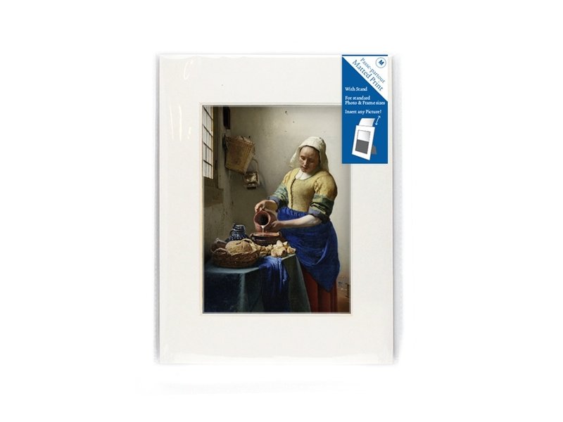 Matted Prints, M, 24 x 18 cm, The Milkmaid