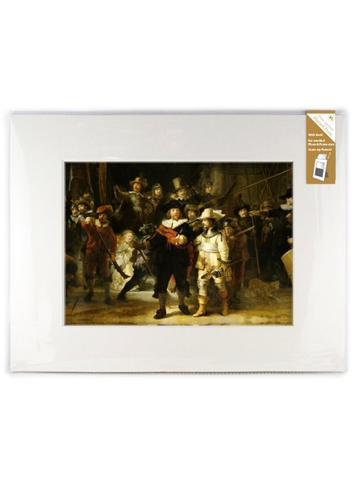 Passe-partout avec reproduction, XL, De Nachtwacht, Rembrandt