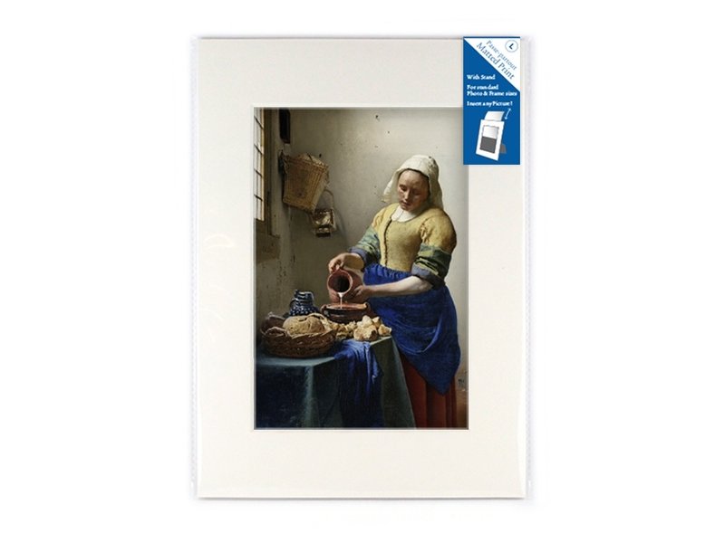 Matted prints, L, 29.7 x 21 cm, The Milkmaid