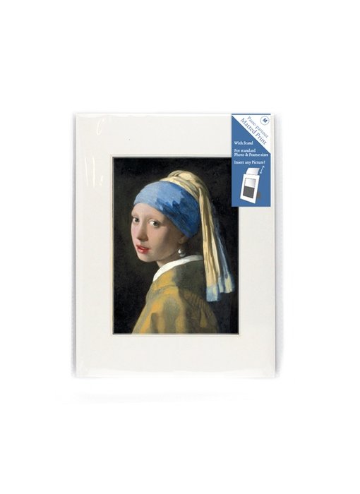 Passe-Partout, M, 24 x 18 cm, Mädchen mit Perlenohrring