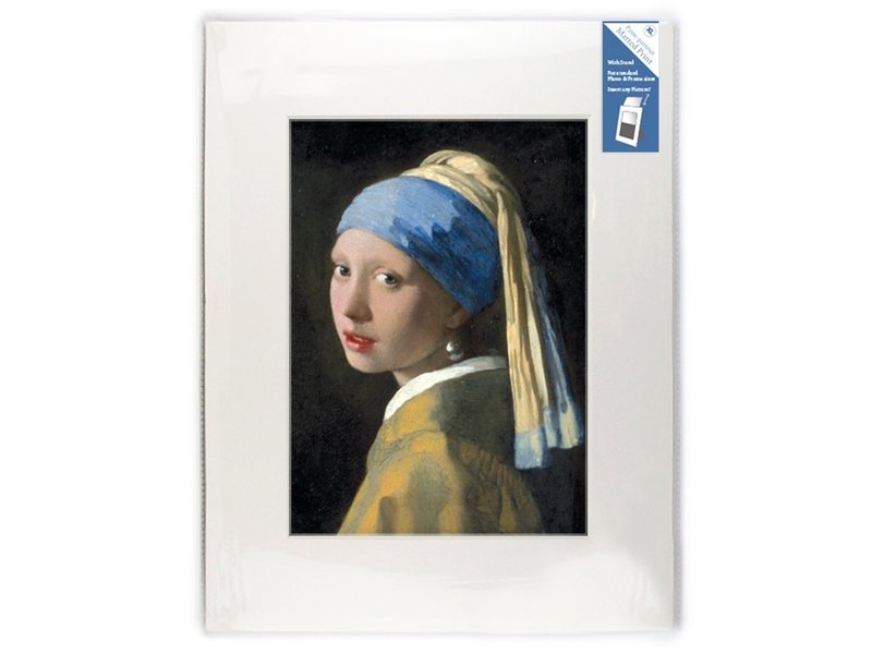 Passe-partout , XL , 40 x 30 cm ,Meisje met de parel, Vermeer