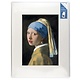 Passe-partout, XL, 40 x 30 cm, Fille avec une boucle d'oreille en perle, Vermeer
