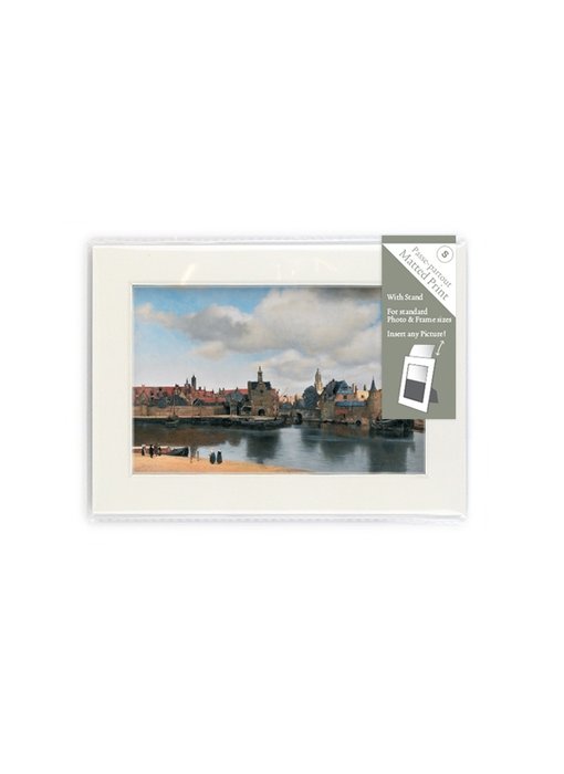 Matted prints, S, 18 x 12.8 cm, View of Delft