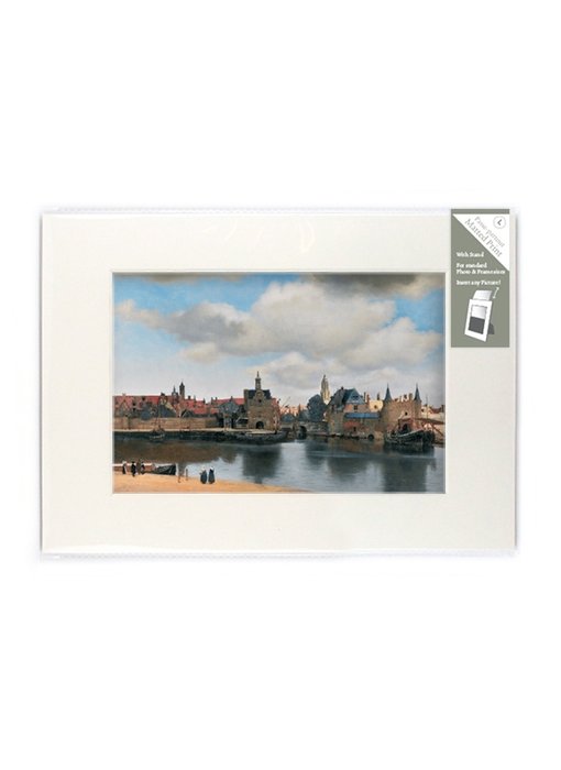 Matted prints, L, 29.7 x 21 cm, View of Delft