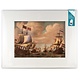 Passe-partout avec reproduction, XL, Navires en mer, Van de Velde