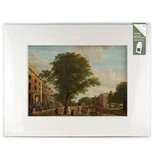 Matted prints with reproduction, XL, View on the Herengracht, Keun