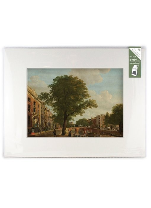 Passe-partout avec reproduction, XL, vue sur le Herengracht, Keun